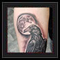 Crow tattoo design